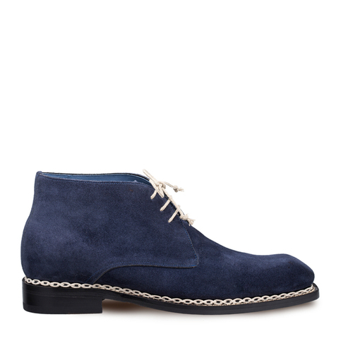 navy suede boots