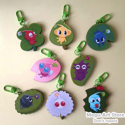 Pikfriends wooden charms