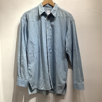 Junko shimada map print chambray shirt