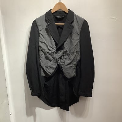 Comme des garcons x2  bi-color swallow tail jacket
