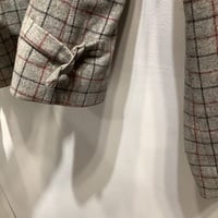 Keita Maruyama Tokyo Paris plaid wool zip up jacket - Thumbnail 2