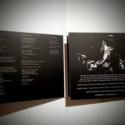 Parasit "en falsk utopi" digipack cd