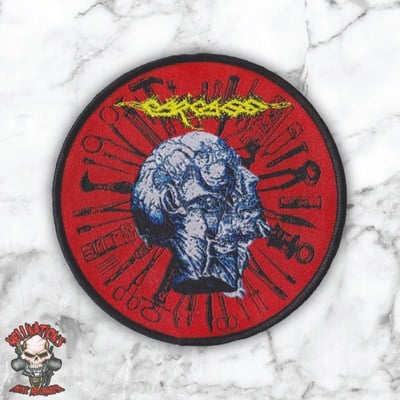 CARCASS Round Woven Patches
