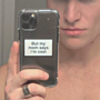 Free Shipping-"MY MOM SAYS I'M COOL" PHONE CASE-1