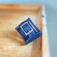 Razors Edge Leather Bands Cuff - Thumbnail 1