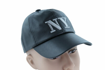 Men Women Black Color Fabric Fashion Baseball Cap NY Hat New York City Unisex