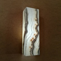 Exotic Alabaster wall Sconce, Wall lamp, Alabaster wall lamp, alabaster wall light - Thumbnail 2