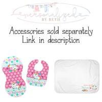 Personalized by Beth - Baby Girl Personalized Unicorn Footed Sleeper Coming Home Outfit - Thumbnail 2