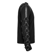 IRON MAN HEAVY METAL LONG SLEEVE COTTON GOTHIC T-SHIRTS - Thumbnail 1