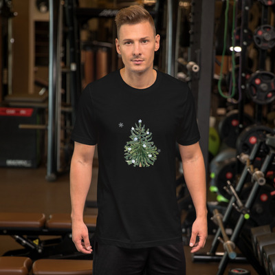 Christmas tree unisex t-shirt