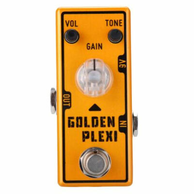 Tone City Golden Plexi Distortion Guitar Effect Compact Foot Pedal