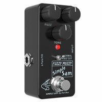 Simple Sam Fuzzy Muzzy Fuzz Guitar Effect Pedal True Bypass Astounding Tone - Thumbnail 2