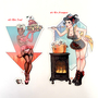Monster Pinup Custom Sticker Sets-3