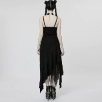  WOMEN BLACK GOTH DECADENT DRESS - Thumbnail 3