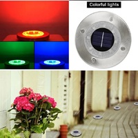 Garden Solar Powered LED Disk Light - Thumbnail 9
