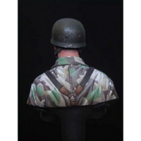 1/10 BUST Resin Model Kit German Soldier Infantryman WW2 Unpainted - Thumbnail 1