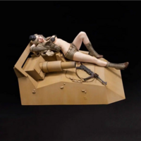 1/12 Resin Model Kit Nudes Beautiful Girl German Tankman Pin Up Unpainted - Thumbnail 2