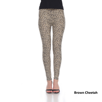 White Mark Women's Paisley Print Leggings - Thumbnail 7