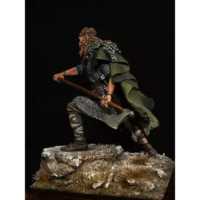 1/24 75mm Resin Model Kit Roman Gallic Warrior Barbarian Unpainted - Thumbnail 2