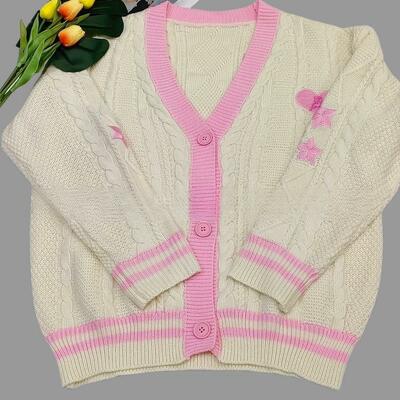 New seagull college cardigan sweater