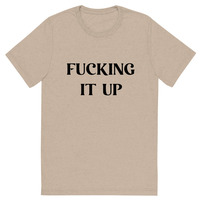 FUCKING IT UP(BLACK PRINT)CONCEPT TEES AN HATS - Thumbnail 7