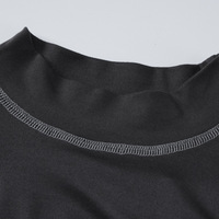 Fashionable and personalized slim-fitting slit short-sleeved dress - Thumbnail 7