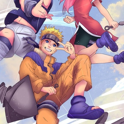 Team 7 ( naruto ) print 