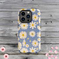 Colorful Aesthetic Sunflower Pattern iPhone Case, Floral Design Tough Cover, Matte & Glossy for iPhone 15/14/13/12/11 Pro Mini Pro Max Gift - Thumbnail 26