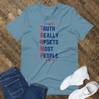 President Trump 2024 Tee - Truth Really Upsets Most People Shirt - Trump Jersey Short Sleeve Tshirt - Republican Shirt Gift - 'Merica Shirts - Thumbnail 10