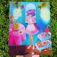 "Cute Maid" Medium Sparkle Print - Thumbnail 1