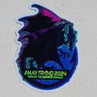 #Maytroid 2024 Glitter Sticker - Thumbnail 1