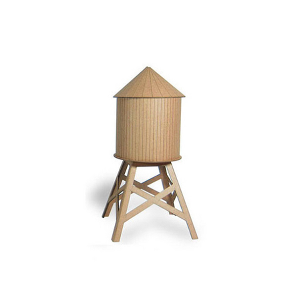 Boundless Brooklyn 5” DIY Micro Water Tower Model Kit - Small Size