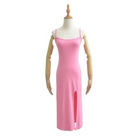 Sexy cross backless suspender skirt - Thumbnail 2