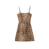 Sexy leopard print slim fit mini skirt - Thumbnail 2