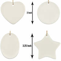 Beauty Snowman Christmas Ornament Stained Glass Flower Wreath Xmas Gift Decor - Thumbnail 3