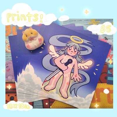 Angel print