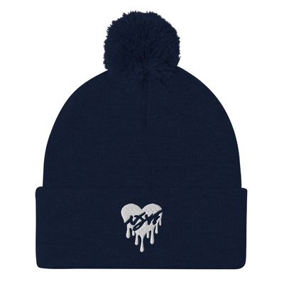 Nyvi love unisex pom-pom beanie