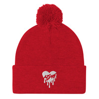 Nyvi Love Unisex Pom-Pom Beanie - Thumbnail 2