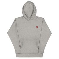 Nyvi Love Embroidery Unisex Hoodie - Thumbnail 12