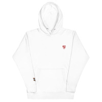 Nyvi Love Embroidery Unisex Hoodie - Thumbnail 18