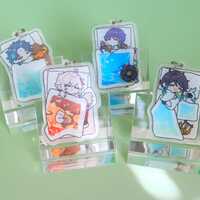 Genshin Impact - Goodnight Teyvat Character Keychains - Perfect sleepy gift for your sleep enthusiasts! - Thumbnail 3