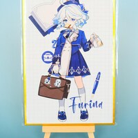 Genshin Impact - Early Spring Entrance Ceremony - Digital Prints (8.3x5.5in) - Set of 2 - Featuring: Furina and Arlecchino! - Thumbnail 1