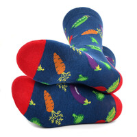 Men's Vegetables Socks Fun Novelty Socks Crazy Fun Lovely Food Crew Socks Groomsmen Wedding Socks - Thumbnail 2