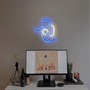 1pcSpaceman Vibrant Astronaut-Shaped LED Neon Sign-5