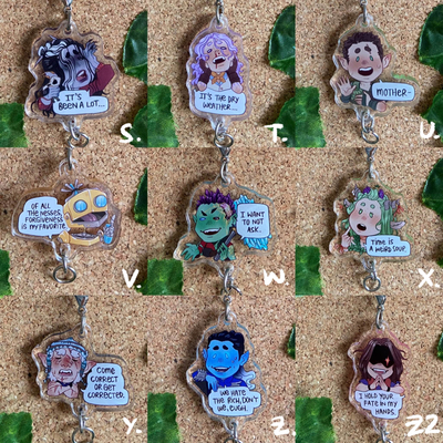 Critical role - addable charms | campaign 1, 2 & 3!