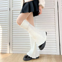 Sexy Winter vertical lines leg warmers - Thumbnail 1