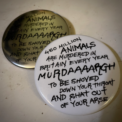 Ent 450 million animals pin badge