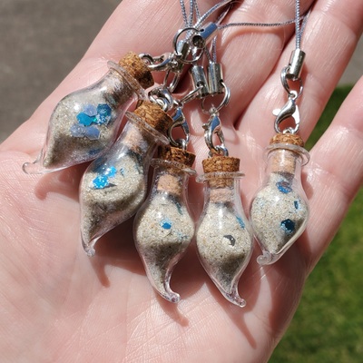 Mermaid bag charm