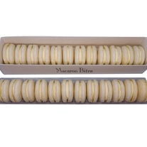 French Macarons Gift Box of 24 - Vanilla