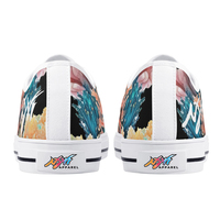 Mens Coral White Sneakers - Thumbnail 9